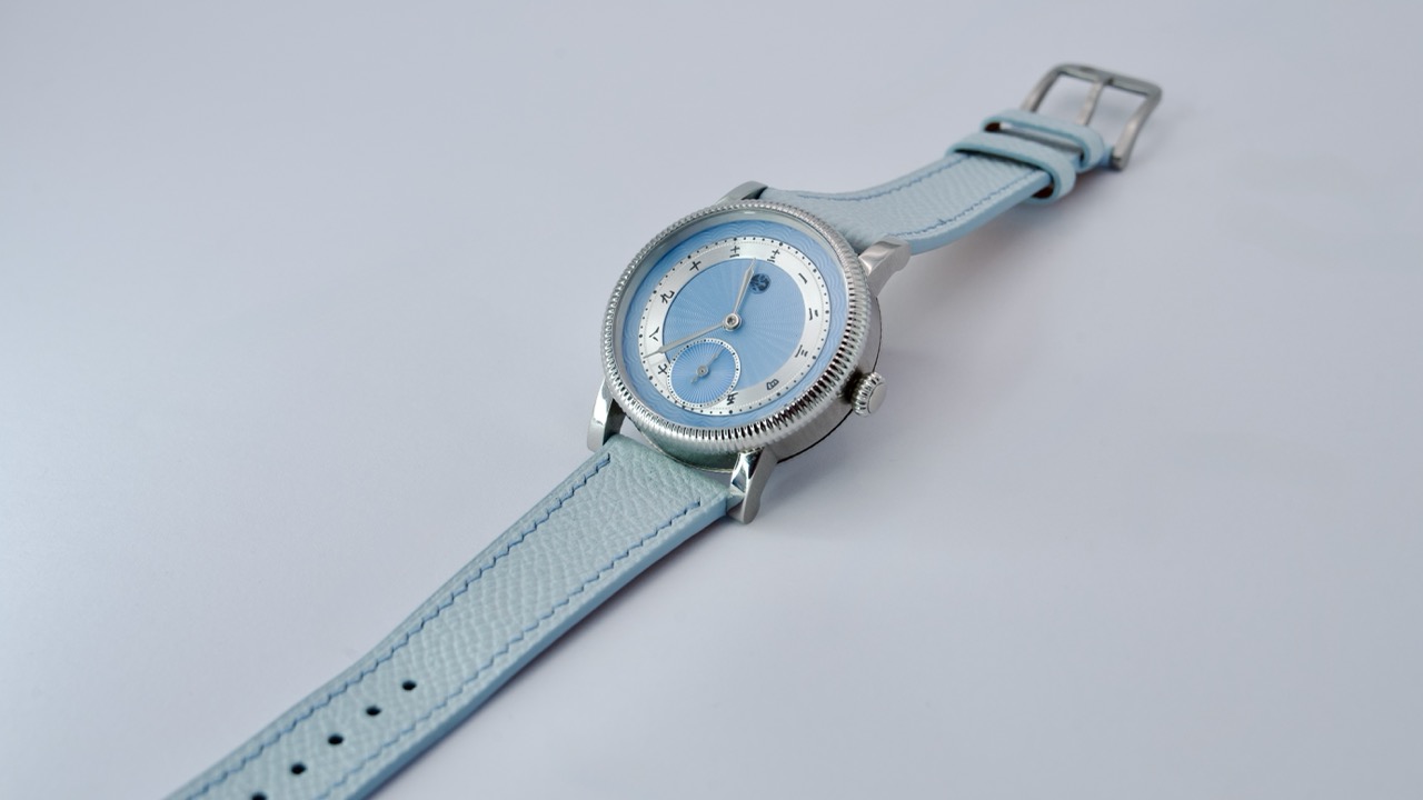 Minim Zing1 Ice Blue Guilloché Brings Craft and Culture to Life