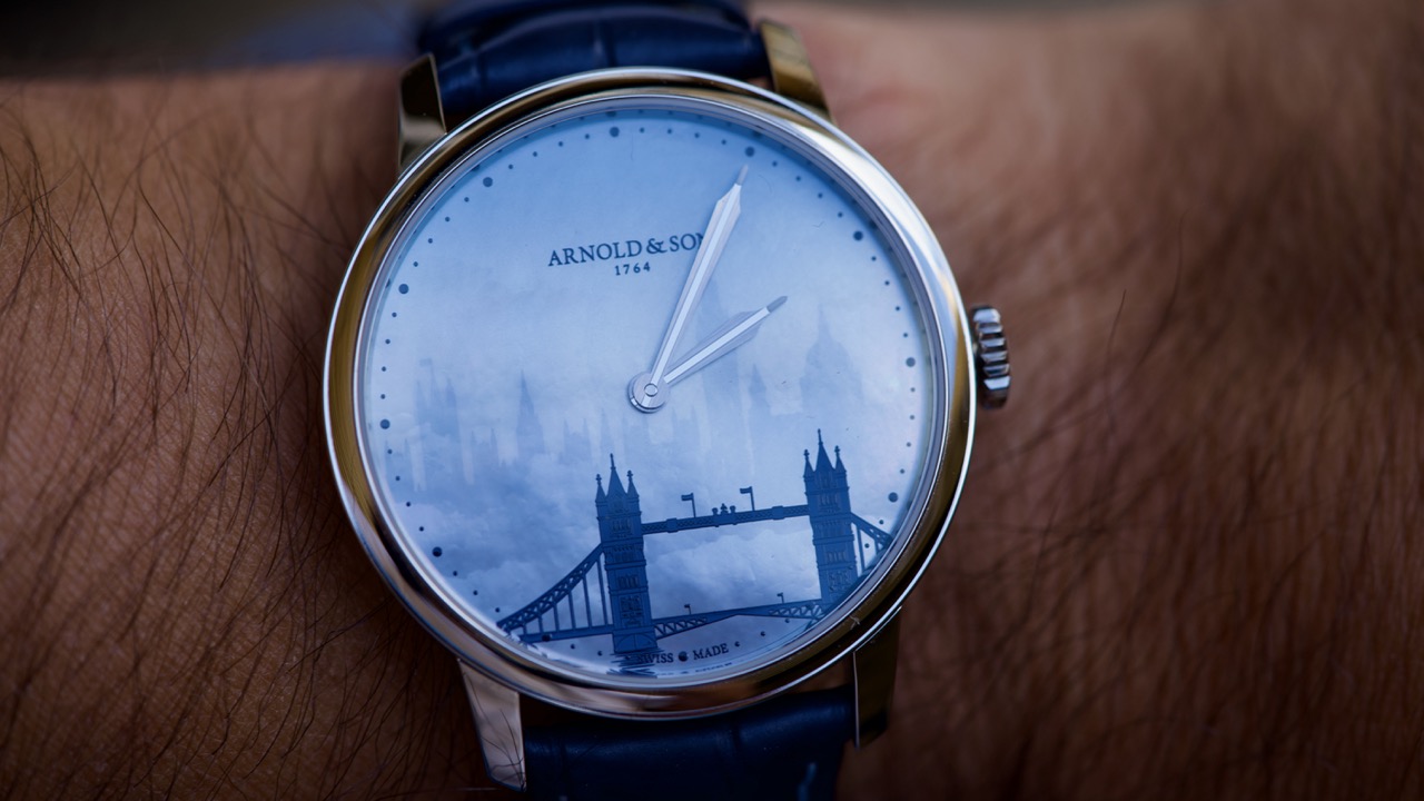 On the wrist