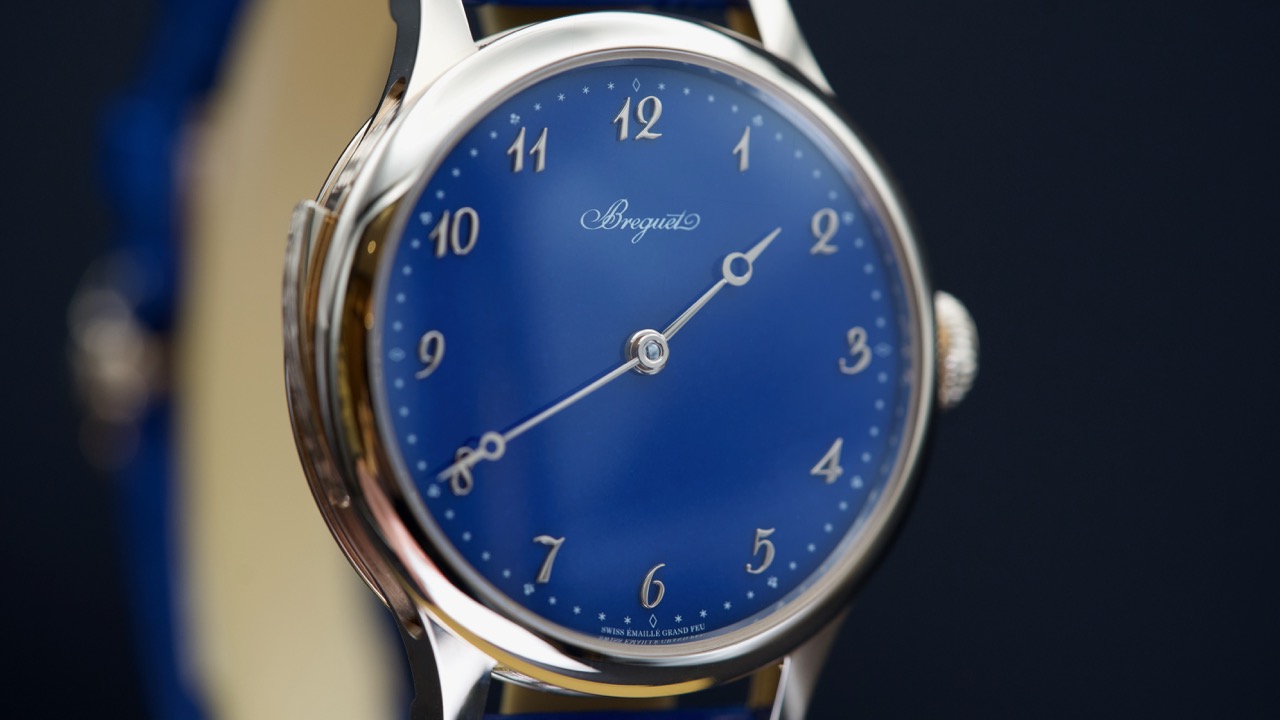 Full dial of the Breguet watch