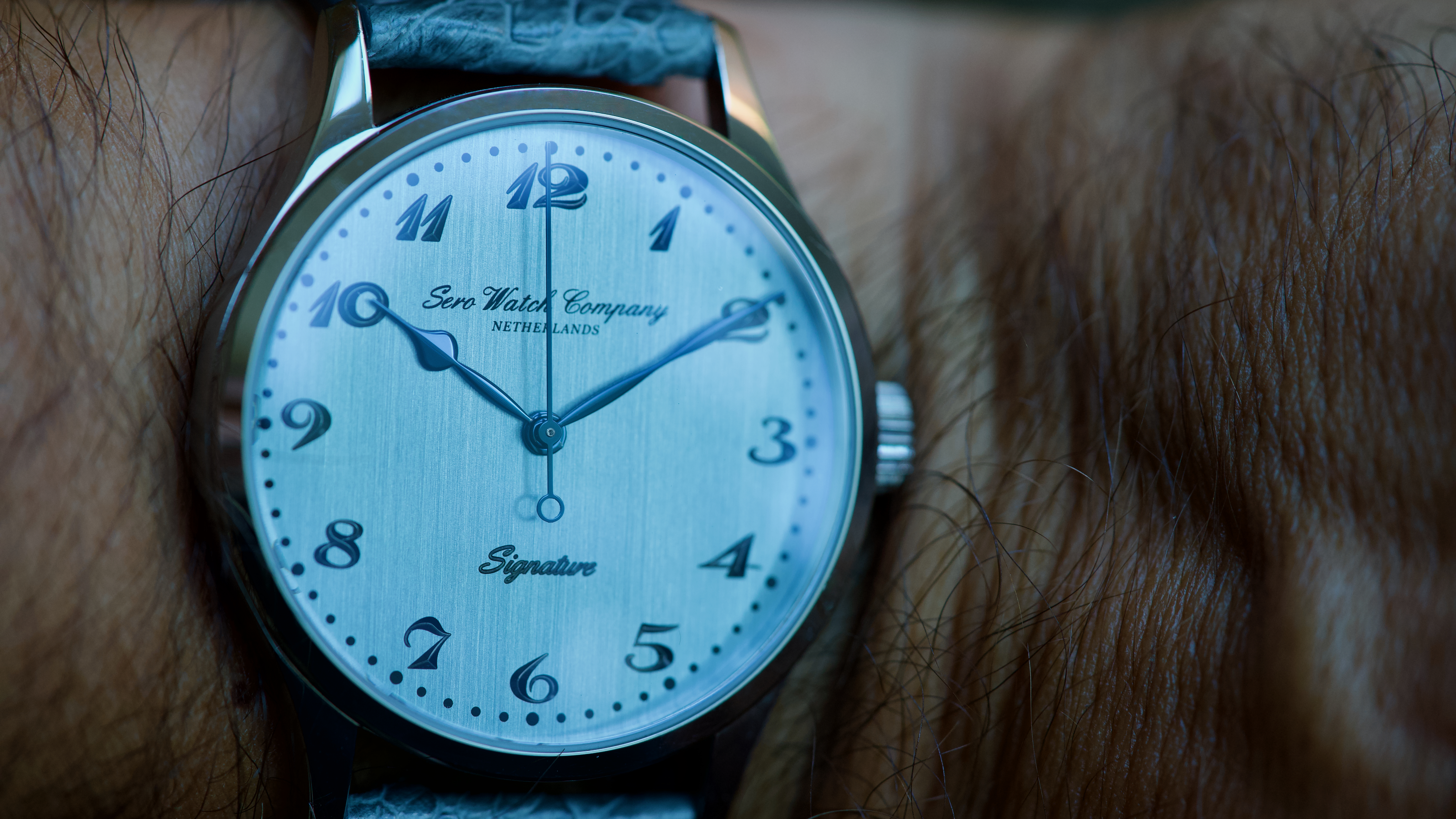 Watch on the wrist