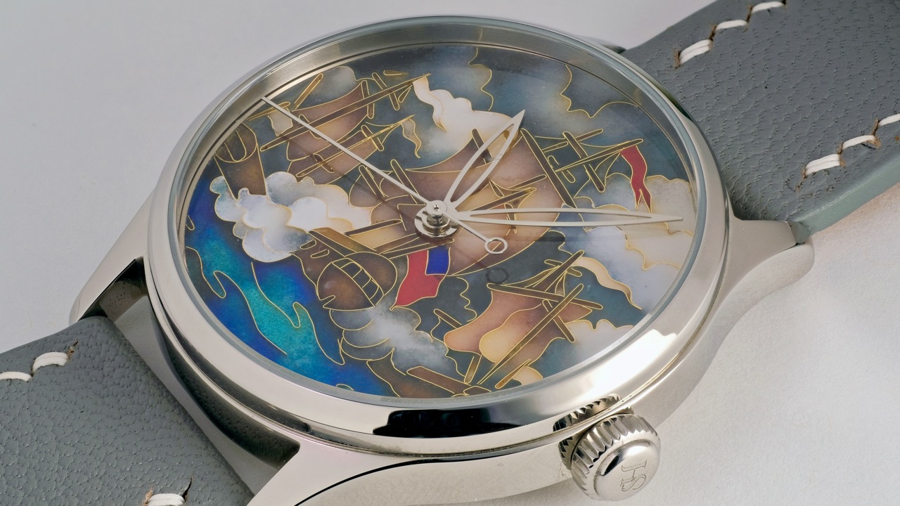 Detailed dial shot
