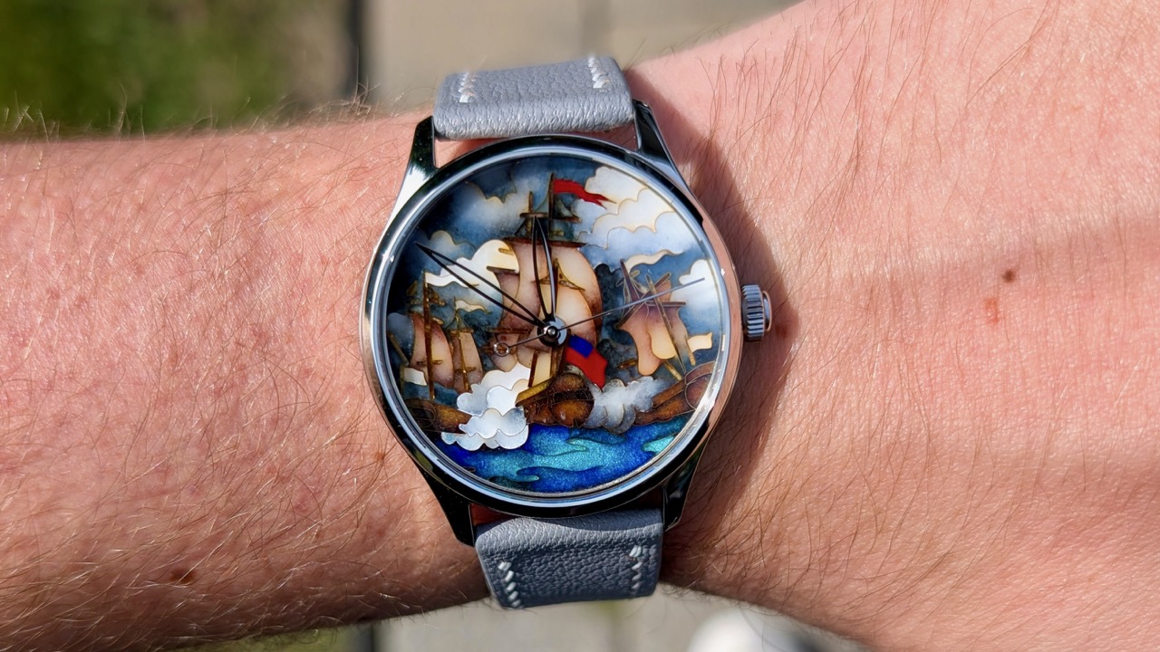 On the wrist shot